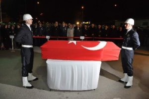 Koruma polisi Şenel için Eskişehir Emniyeti’nde tören düzenlendi