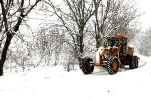 Bursa'da karla mücadele çalışmaları başladı