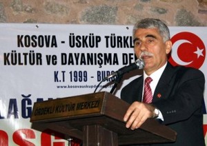 Gündüz, yeniden Kosova-Üsküp Türkleri Kültür ve Dayanışma Derneği başkanı