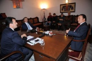 Birleşik Kafkas Derneği Yönetimi, Dündar’ı ziyaret etti
