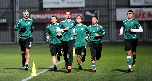 Bursaspor, Karabükspor hazırlıklarına başladı