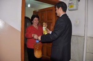 5 litre atık yağ getirene 1 litre yağ hediye