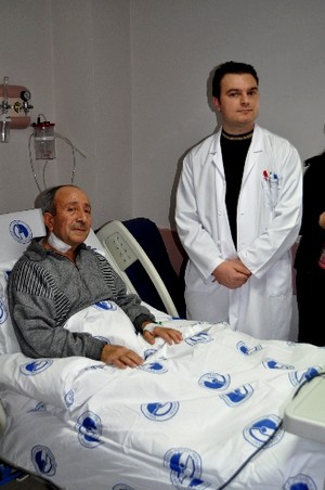 Afyonkarahisar'da ilk kez kapalı sistemle bağırsa tümörü ameliyatı yapıldı