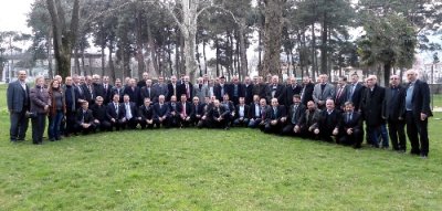 Muhtarlar Derneği başkan adayı Ergen, Osmangazili muhtarlarla biraraya geldi