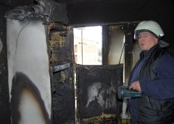 Orhaneli’nde buzdolabı tüpü patladı