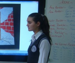 Depremde yaşadıklarını resmetti, il birincisi oldu