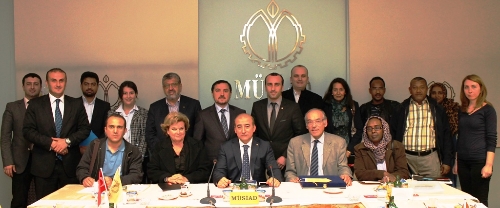 Cibutili işadamları iş birliği için MÜSİAD’da