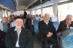 Orhanelili çiftçiler ilk defa traktör fabrikasına gezmeye gitti