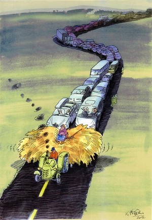 Uluslararası Turizm Karikatürleri Yarışması’nda Avusturyalı sanatçı Klaus Pitter birinci oldu