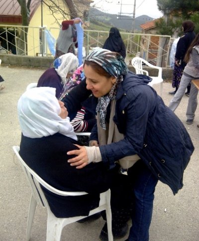 Sena Kaleli Kutlu Doğum programına katıldı