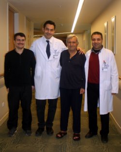 67 yaşındaki hastaya oğlundan başarılı karaciğer nakli