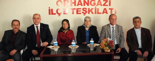 Orhangazi Rumeli Göçmenleri Derneği MHP'yi ziyaret etti