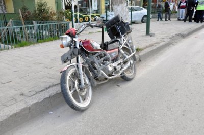 Kütahya'da motosiklet kazası: 1 yaralı