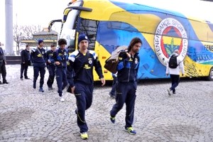 Fenerbahçe kafilesi, Eskişehir'e geldi