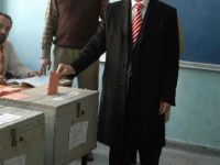 AK Parti Eskişehir Büyükşehir Belediye Başkanı Adayı Gönen, oyunu kullandı