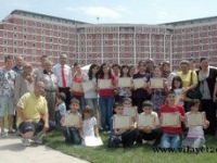 Şehit ve gazi çocukları sertifika aldı