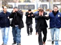 Üç yankesici, rozet takma töreninde CHP'lileri soymuş.