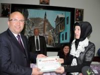 Afyonkarahisarlı hanımlar hünerlerini sergiledi.