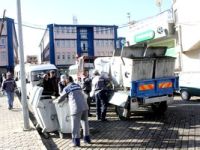 Şuhut’ta çöp konteynerleri yenilendi