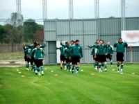 Bursaspor, Galatasaray maçına 3 puan için hazırlanıyor