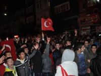 Eskişehir'de terör protestosu.