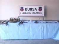 Samanlıkta esrar bulundu