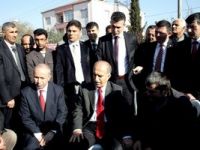 Vali, Gizem’in ailesini ziyaret etti.