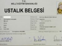 65 yaşında ustalık belgesi aldı