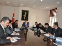 KÖYDES projeleri, valilikte yapılan toplantıda ele alındı