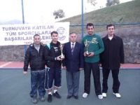 Osmaniye’de düzenlenen tenis turnuvası sona erdi