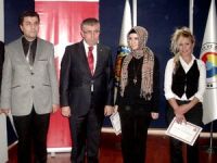 Genç girişimciler sertifikalarını törenle aldı