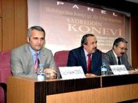 Sadreddin Konevi, memleketi Malatya’da anıldı