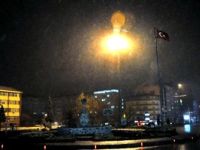 Kütahya'ya mevsimin ilk karı yağdı