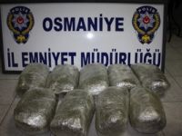 Yolcu valizinde 11 kilo esrar ele geçirildi
