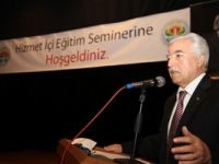 Belediye çalışanları yeni uygulamalar konusunda eğitildi.