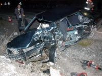 Kütahya'da trafik kazası: 1 ölü, 5 yaralı