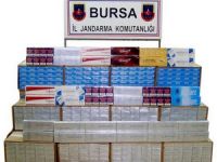 Bursa'da kaçak sigara operasyonu