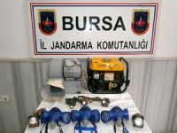 Bursa’da, kaçak kazı yapan 10 kişi yakalandı
