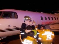 Üsküp’ten Hava Ambulans'la Bursa’ya hasta taşındı