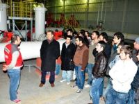 UÜ Teknik Bilimler Meslek Yüksek Okulu öğrencilerinden Bursagaz’a teknik gezi