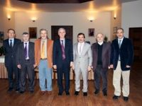 Öğretim üyeleri, Rektör Karaaslan'ı ziyaret etti
