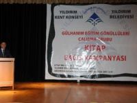 Yıldırım Kent Konseyi'nden kitap bağış kampanyası düzenledi