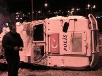Mardin’de zırhı araç devrildi: 2'si polis 3 yaralı