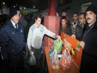 Pazardan alınan ürünü vatandaş bir de kendi tartacak