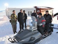 Nemrut Kayak Merkezi'nin deneme açılışı yapıldı