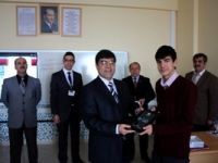 Karaman’da 262 lise öğrencisine tablet bilgisayar verildi
