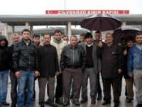 Yakıt vergisine tepki gösteren şoförler Cilvegözü'nde çadır kurdu