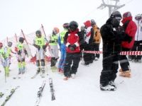 Alp Disiplini birinci ve ikinci etap yarışları Erciyes’te başladı