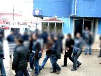 Uyuşturucu kaçakçılarına şafak operasyonu.