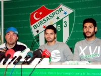 Bursasporlu futbolcular, seri peşinde